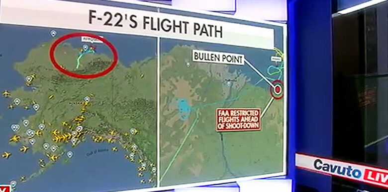 Us shoots down high altitude object over alaska white house