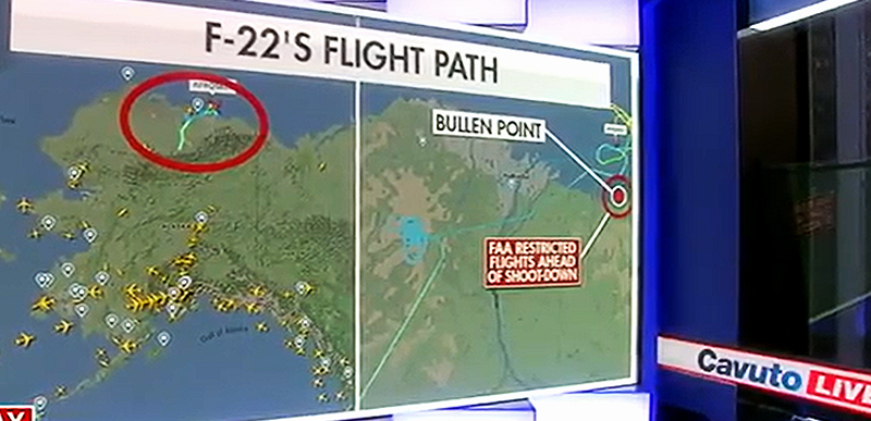 Us shoots down high altitude object over alaska white house