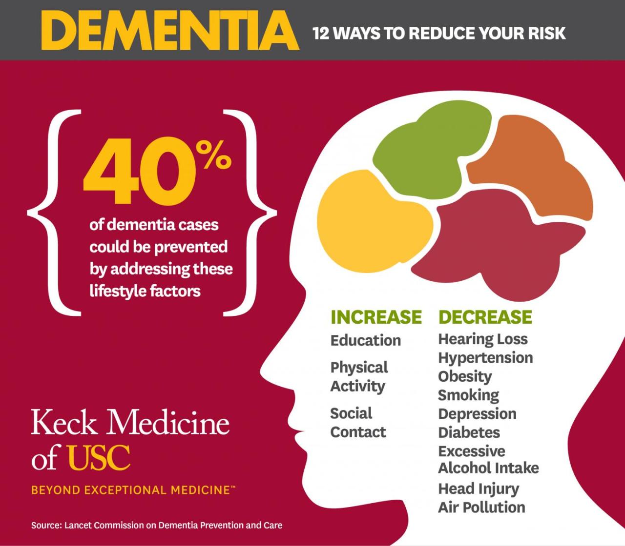 Nearly half of dementia cases could be prevented or delayed lancet commission