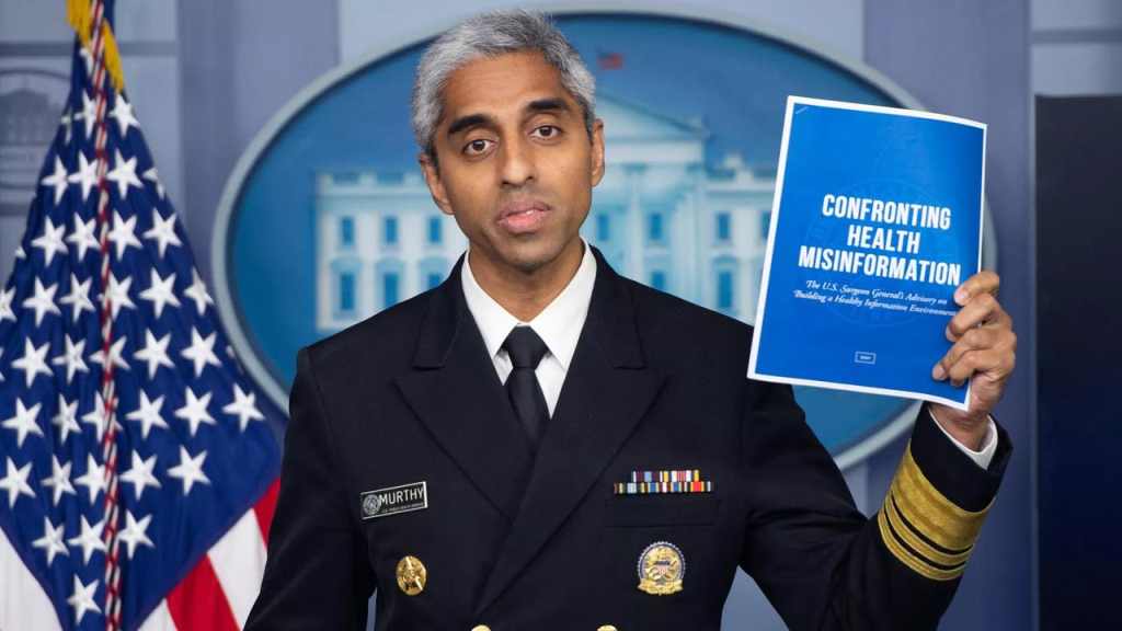 Us surgeon general requests covid 19 misinformation data from big tech companies