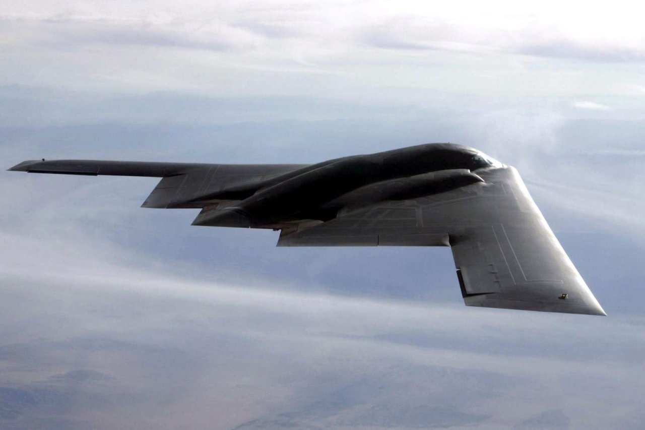 Us air force releases new images of b 21 stealth bomber