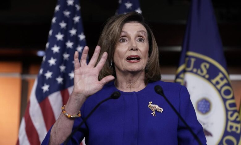 Pelosi indicates potential support for senates new coronavirus bill as details emerge