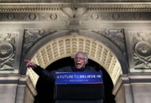 Sanders attacks biden record as one on one debate turns personal dont laugh joe