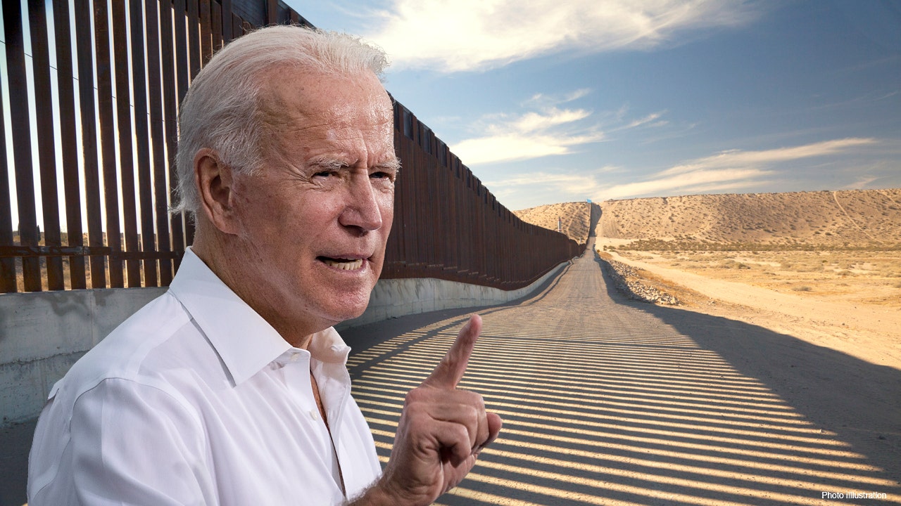 Trump responds to biden administrations move to build border wall