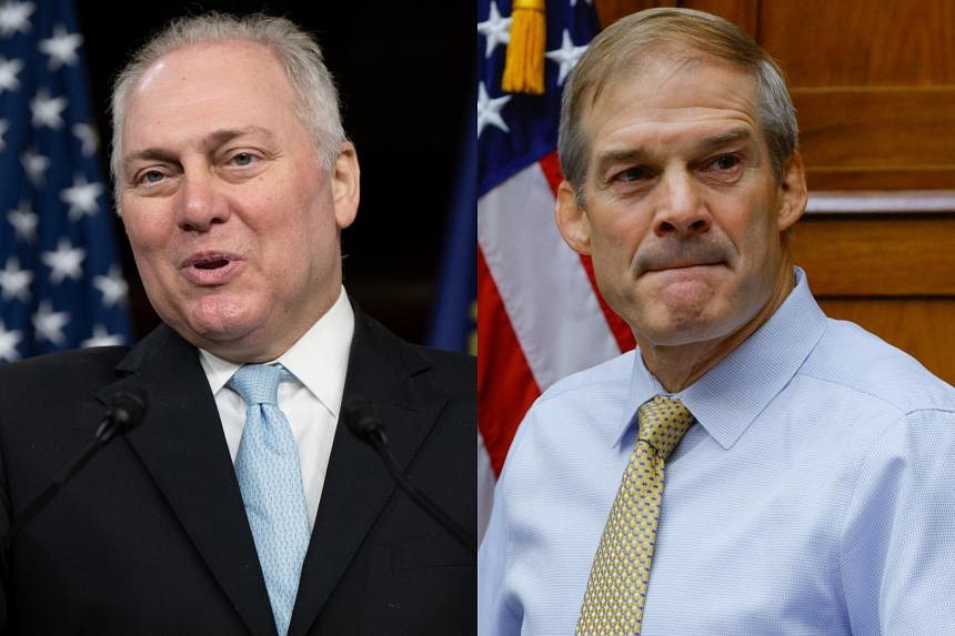 Steve scalise jim jordan hit back at pelosi for calling gop enemies of the state democrats want chaos