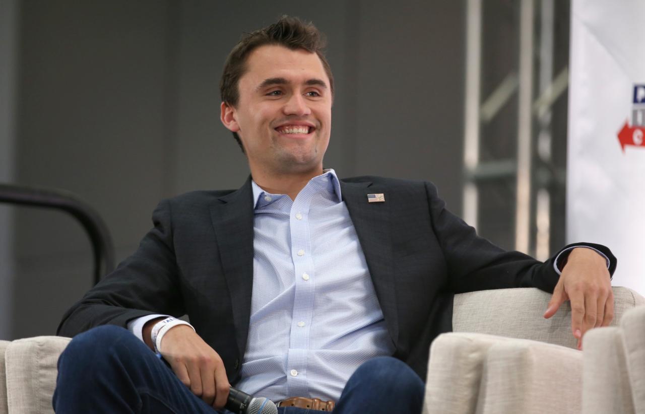 Charlie kirk blasts bernie sanders says dem frontrunner does not believe private property is a right