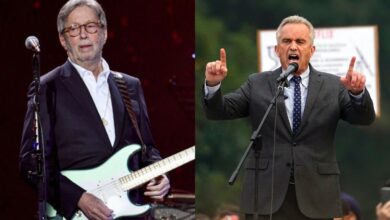 Eric clapton helps rfk jr raise 2 2 million at los angeles fundraiser