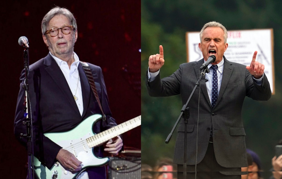 Eric clapton helps rfk jr raise 2 2 million at los angeles fundraiser