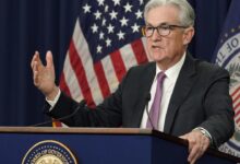 Feds powell says hard landing not a likely scenario