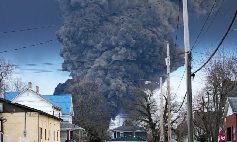 Epa orders temporary halt to shipping of ohio toxic train crash contaminated waste