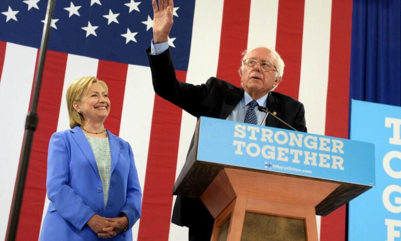 Hillary clinton goes after bernie sanders again his campaign is just baloney