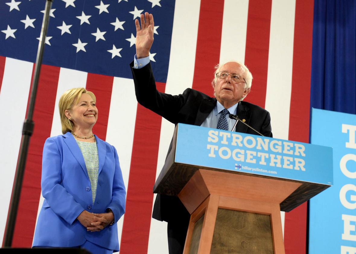 Hillary clinton goes after bernie sanders again his campaign is just baloney