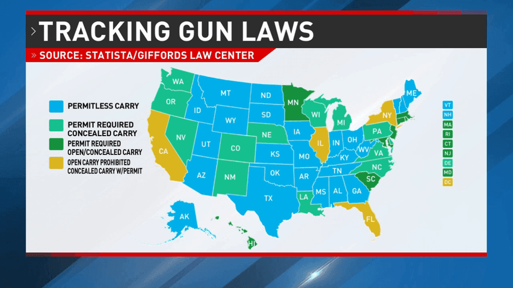 South carolina becomes 29th state to allow carrying firearms without a license