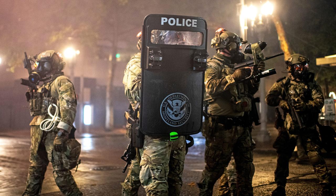 Dozens of federal law enforcement officers in portland doxed amid riots officials say