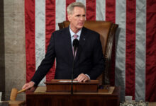 Kevin mccarthy elected as speaker of the house for the 118th congress