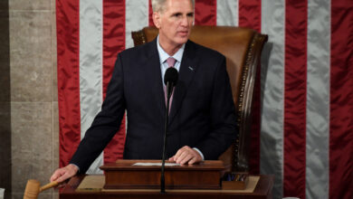 Kevin mccarthy elected as speaker of the house for the 118th congress