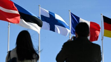 Natos border with russia doubles as finland joins military bloc