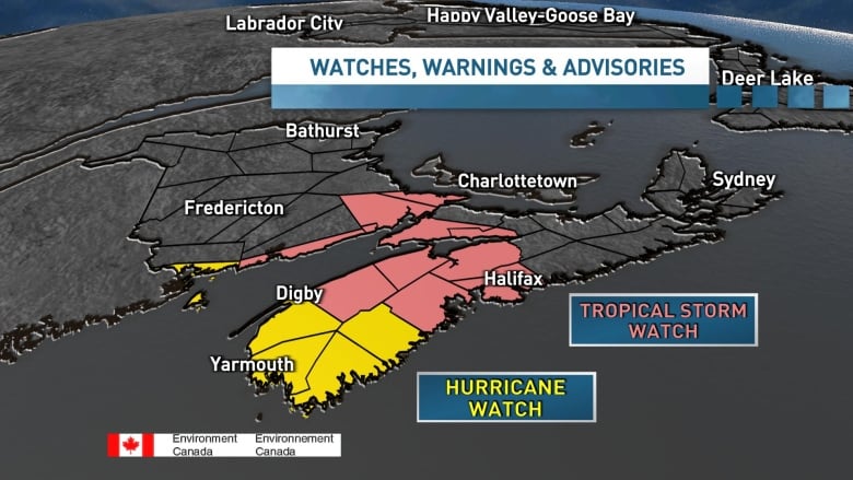 Environment canada extends hurricane watch to halifax as lee creeps closer