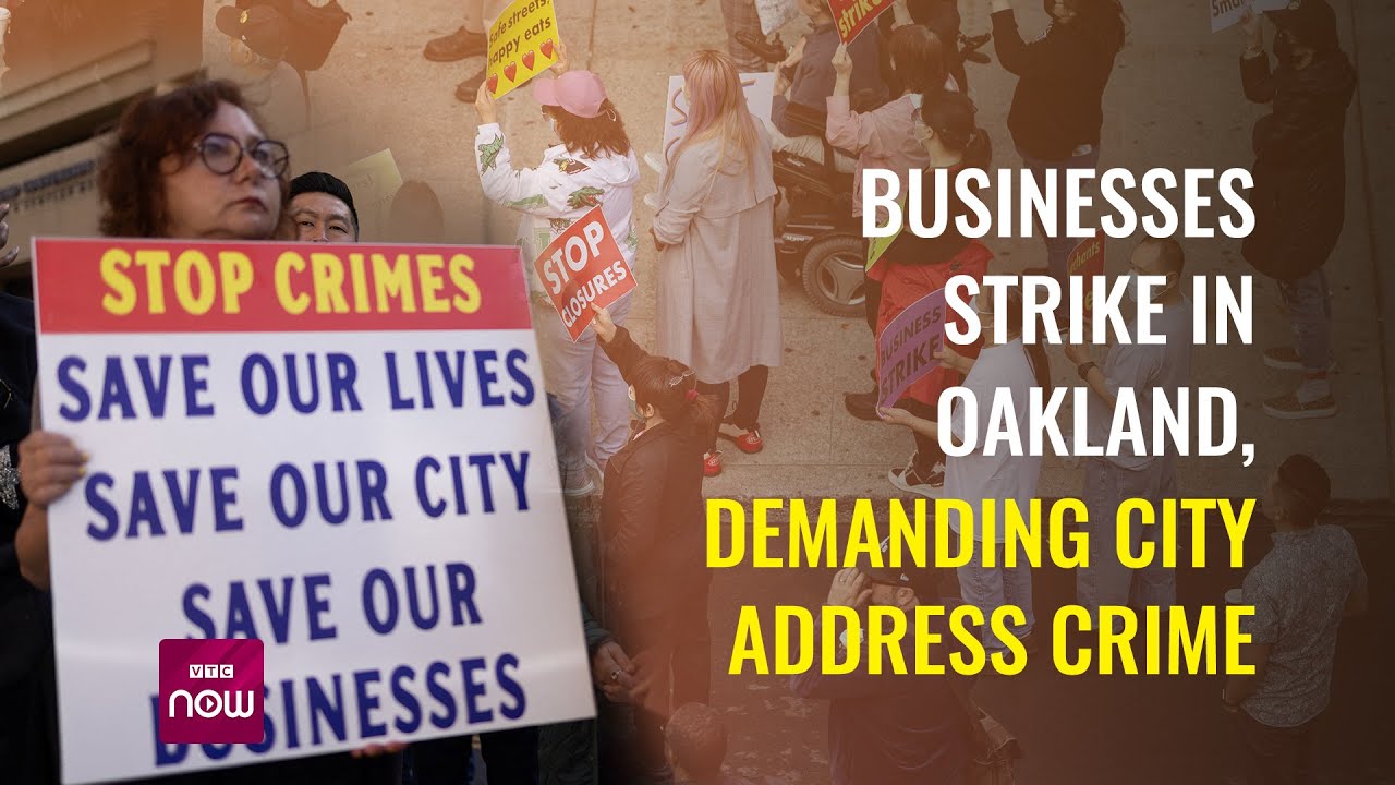 Hundreds of businesses strike in california city demanding crime reduction measures