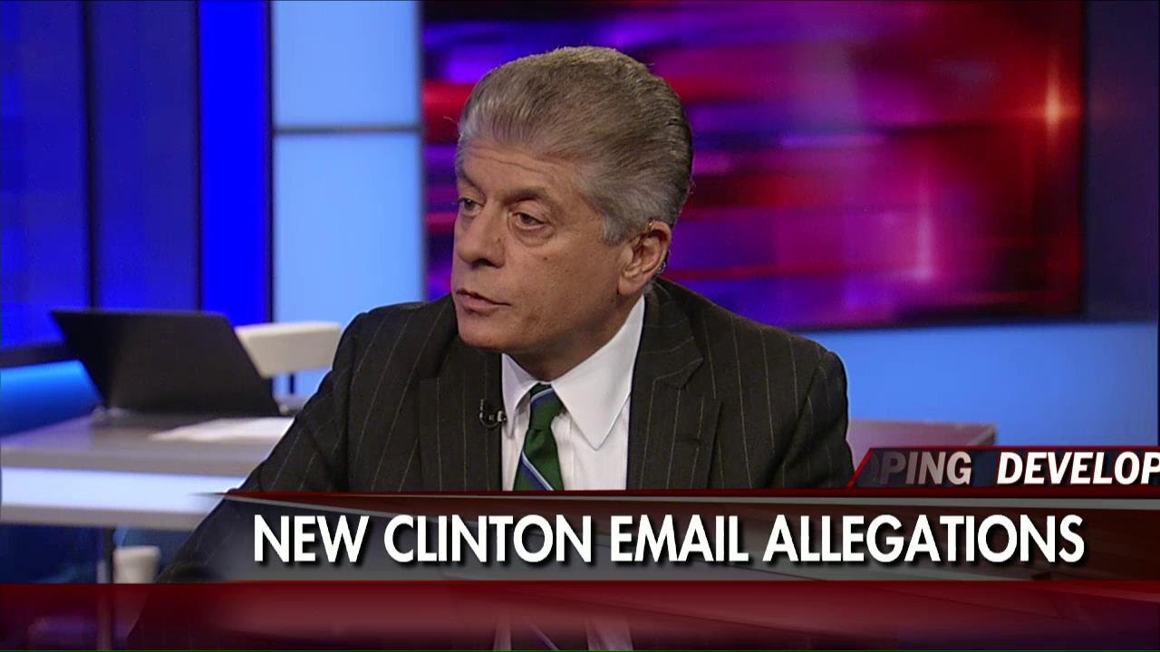 Judge napolitano hillary clinton faces a catch 22 in deposition over private email server