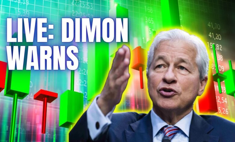 Jpmorgan chief issues stark warning on recession