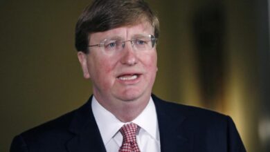 Republican mississippi gov tate reeves wins reelection over challenger brandon presley