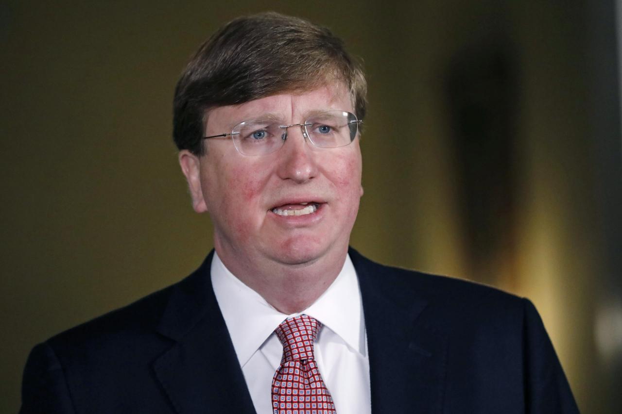 Republican mississippi gov tate reeves wins reelection over challenger brandon presley