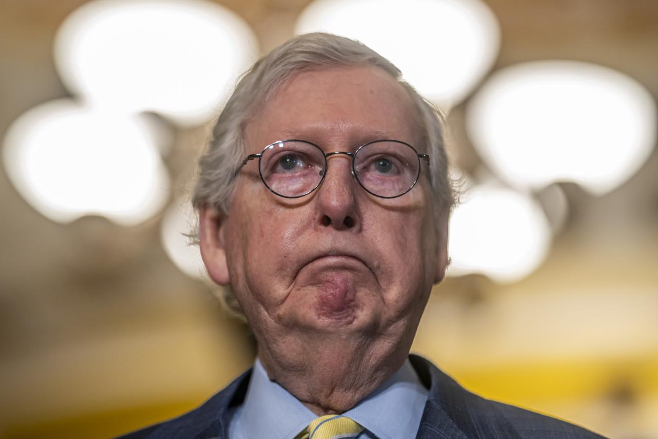 Mcconnell blasts democrats over coronavirus aid package