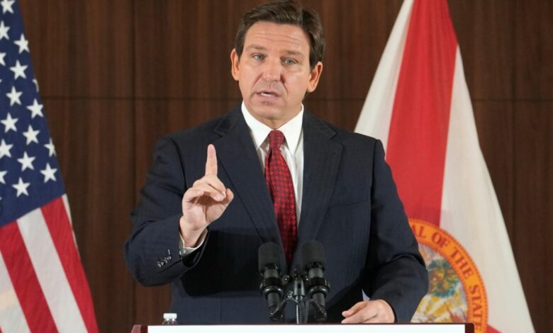 Desantis suggests moving federal agencies outside of washington to end accumulation of power