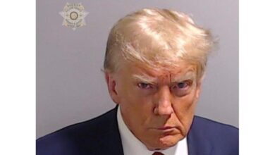 After booking mugshot trump top choice for most republican voters poll