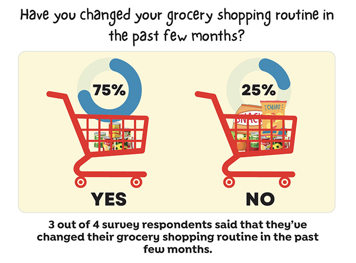 Shoppers buying groceries at dollar stores as food inflation persists