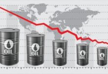 Oil slips for 3rd day as recession fears mount