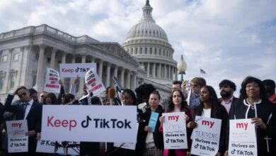 White house reverses course gives congress green light to pass bill banning tiktok