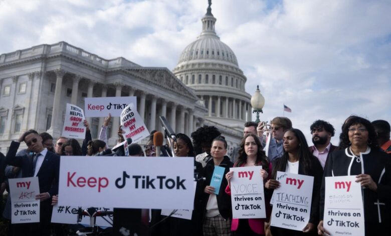 White house reverses course gives congress green light to pass bill banning tiktok