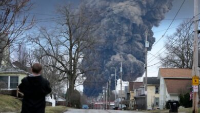 Railroad company linked to toxic train crash helped fund ohio governors campaigns report