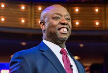 Sen tim scott surges in iowa polls speaks at states gop lincoln dinner