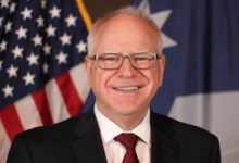 Harris picks minnesota gov tim walz as her running mate