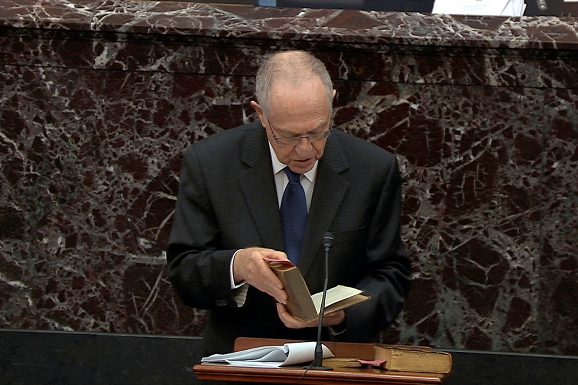 Impeachment trial live updates dershowitz takes the floor