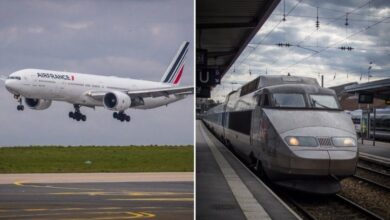 France bans some flights in name of climate change tells people to take trains instead
