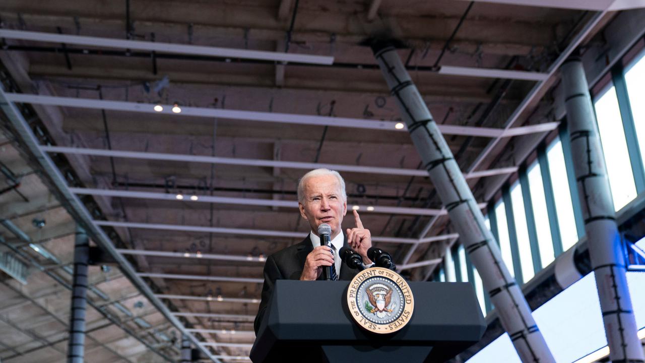 Biden claims were on the right track in tackling inflation even as prices soar