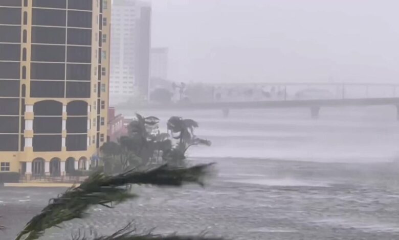 2 million floridians without power as weakened ian batters peninsula