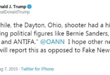 Wsj the dayton killer was a left winger but dont blame elizabeth warren