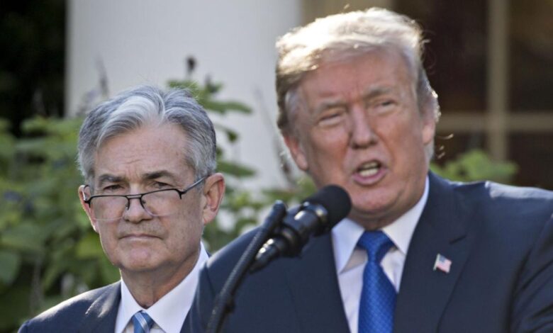 Trump says i wouldnt stop him if fed chair powell resigned