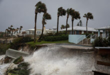 Nicole makes landfall as hurricane pounding florida with dangerous storm surge heavy rain