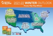 Winter to feature polar coaster mix of frigid temperatures snow farmers almanac