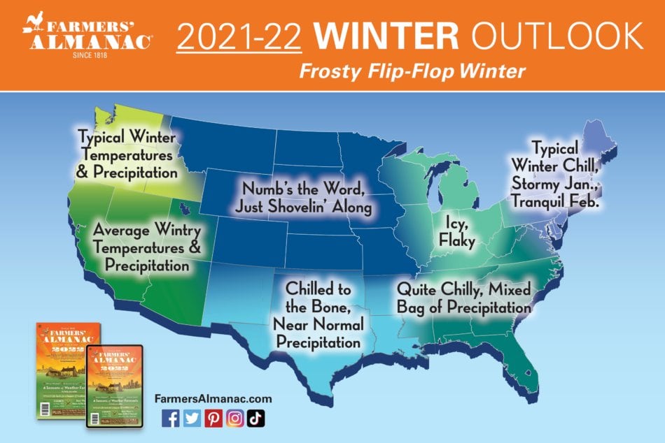 Winter to feature polar coaster mix of frigid temperatures snow farmers almanac