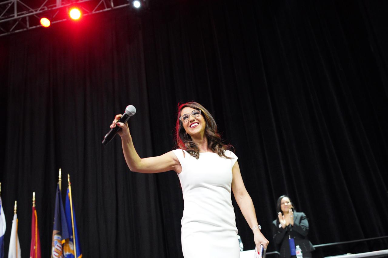 Rep boebert takes the lead in tight race for reelection in colorado
