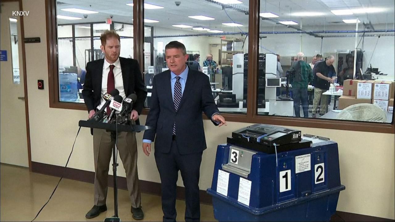 Maricopa county confirms tabulators are malfunctioning on election day