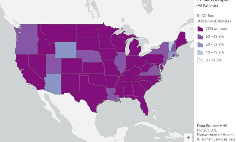 Growing number of states changing how they report covid 19 hospitalizations