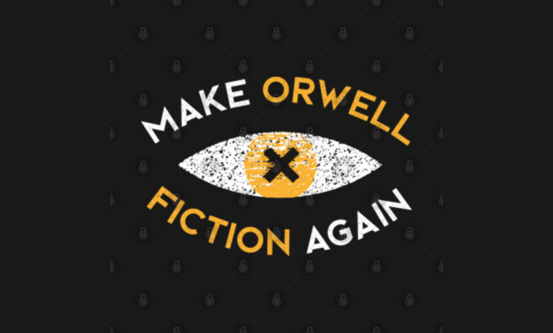 Orwell teepublic